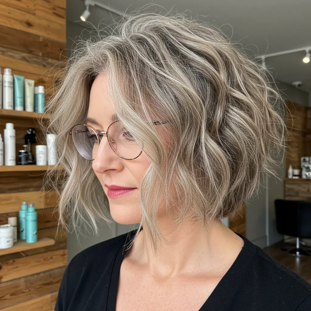 Wispy, Shaggy and Textured Bob