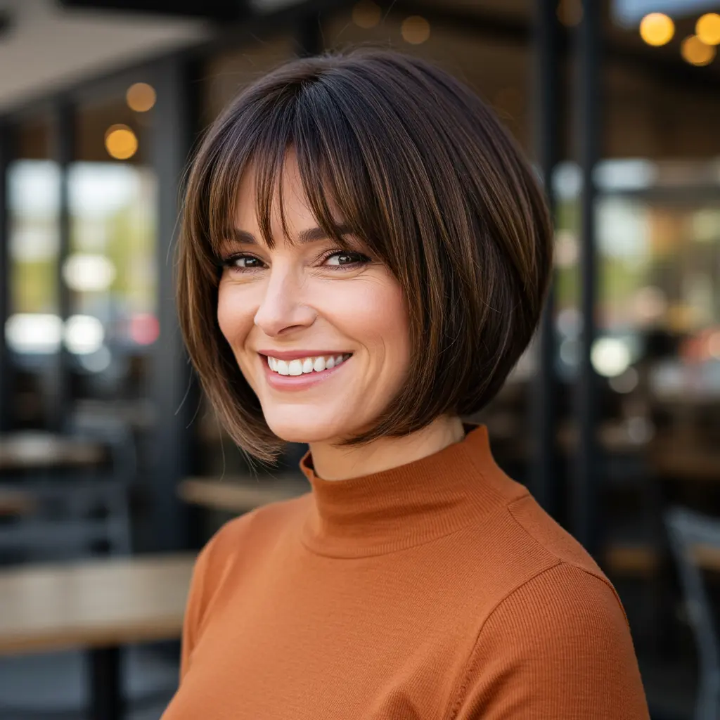 #12 Very Short Bob With Side Swept Bangs