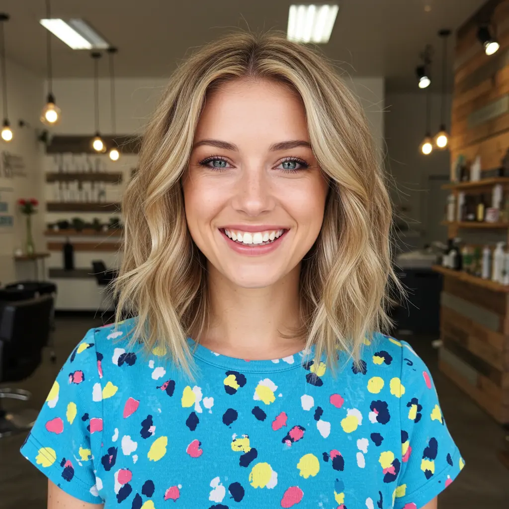 #14 Light Layers for Fine Hair with Natural Bounce