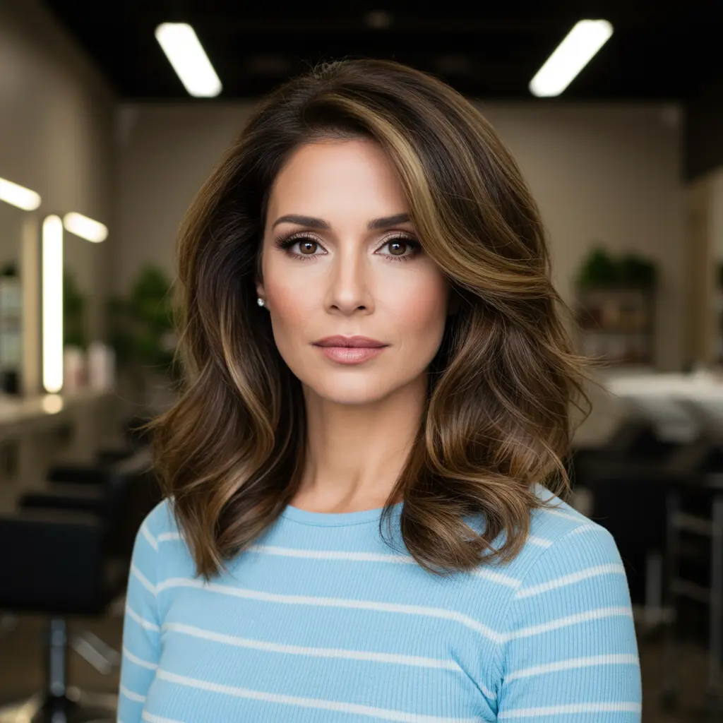 #15 Blowout Medium Length Hair With Volume