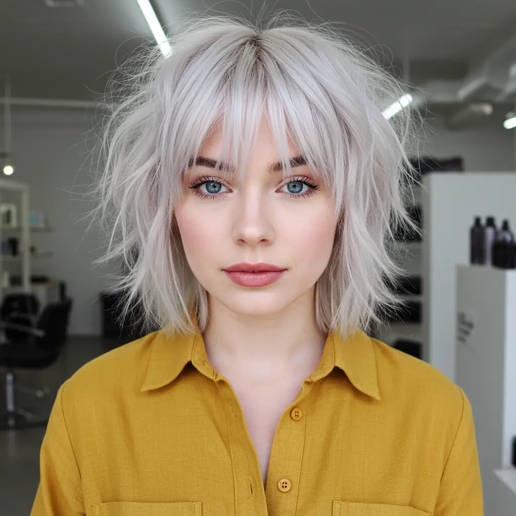 #16 Volume Boosting Shag for Thin Hair