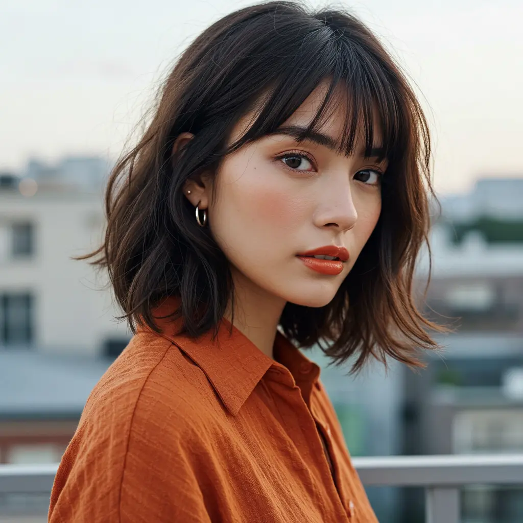 #16 Layered Haircuts for Medium Hair That Add Movement