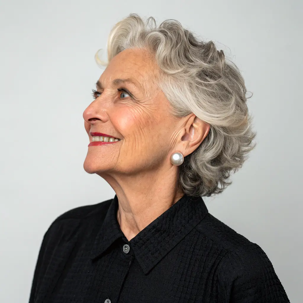 Asymmetric Pixie with Natural Color