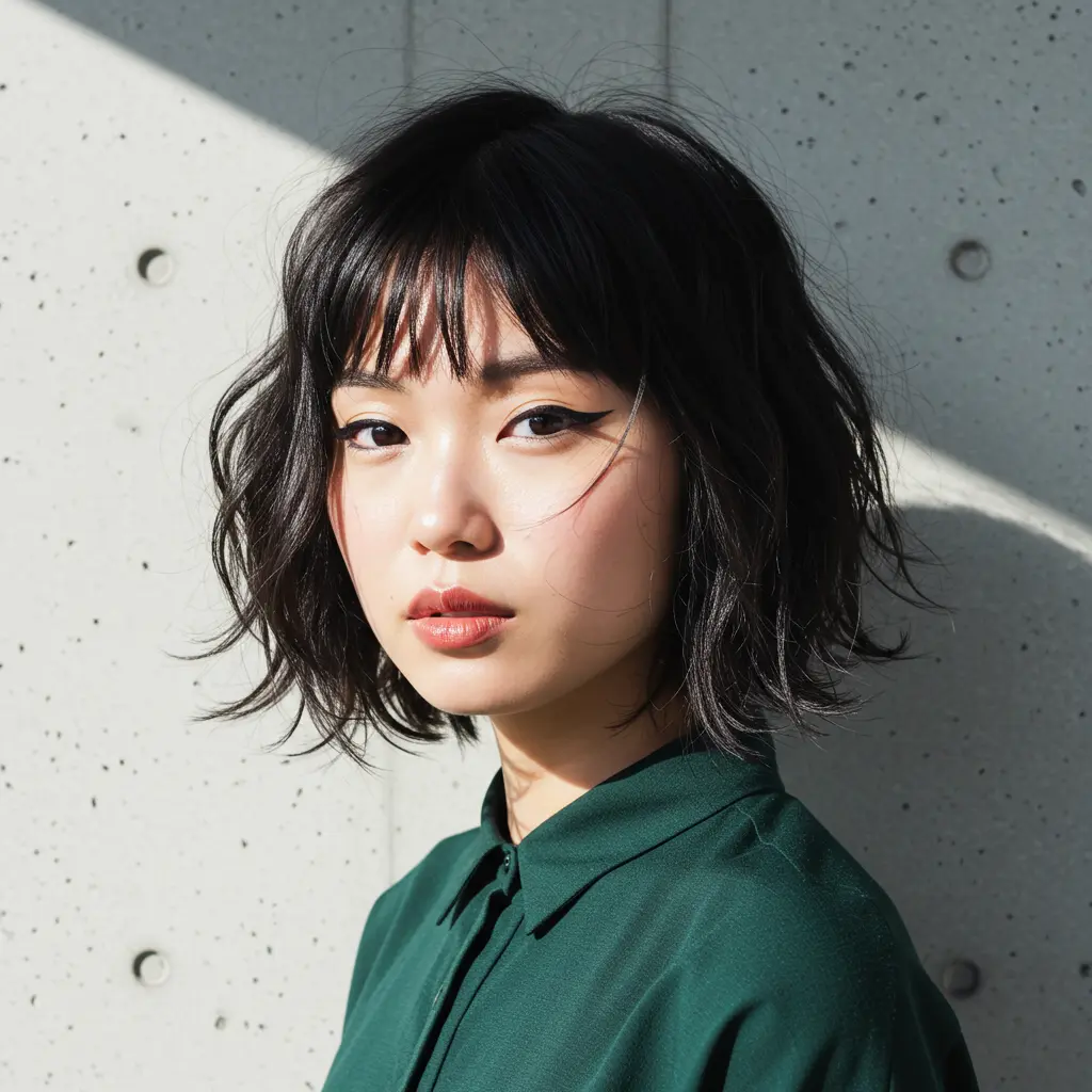 #17 Shoulder Length Haircuts for Fine Hair With Texture