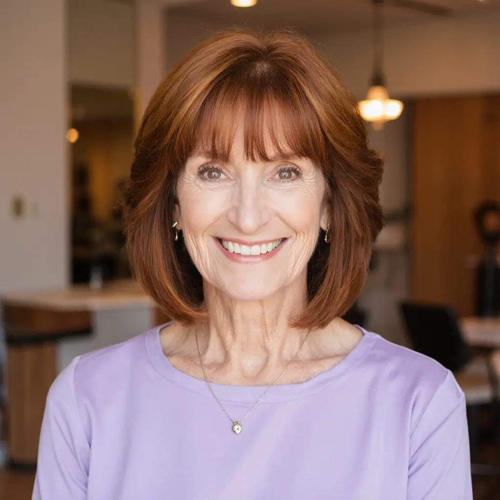 #18 Fringe Bangs with Layered Ends