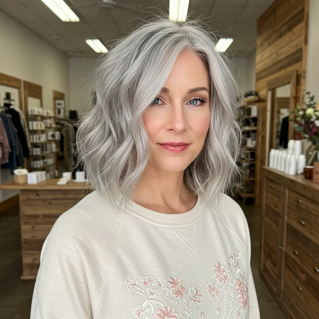 #19 Choppy Bob With Side Bangs For Modern Shape