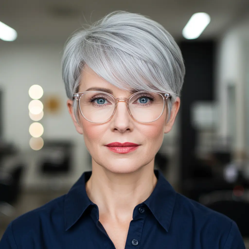 Very Short Straight Hair Pixie