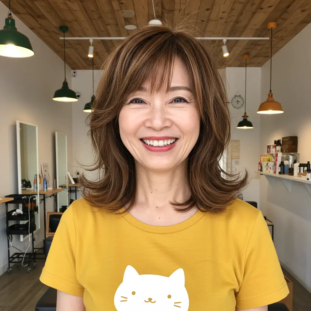 #2 Wispy Bangs With Layers