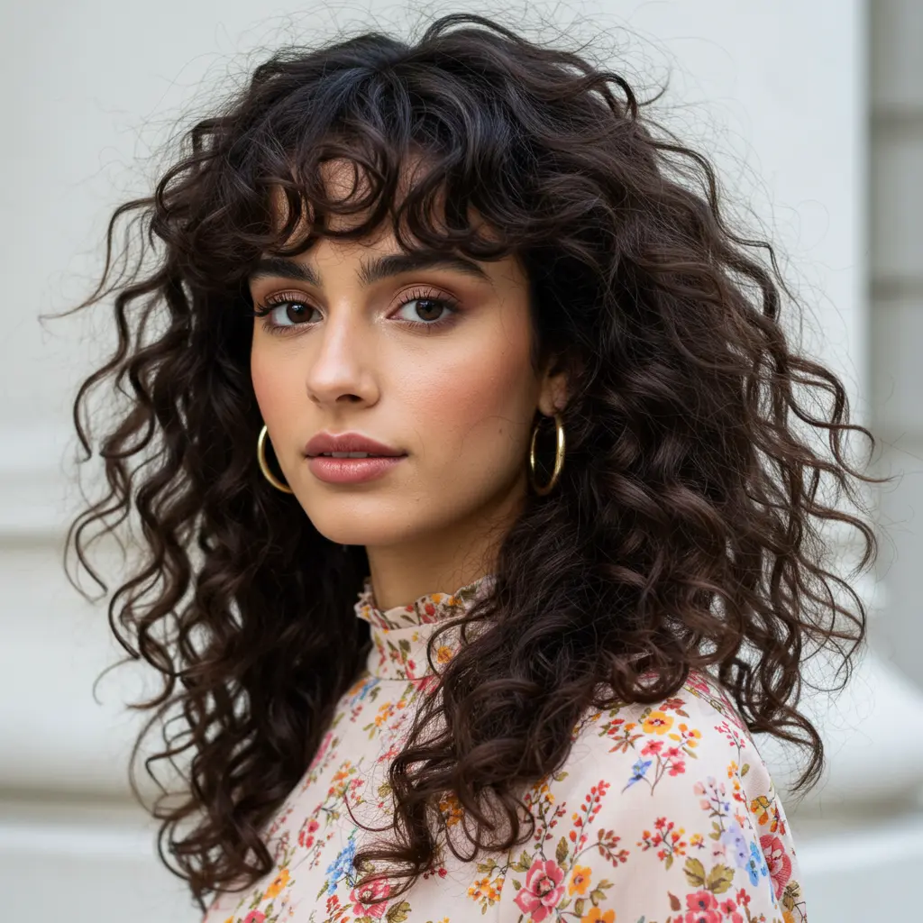 #20 Curltain Haircut