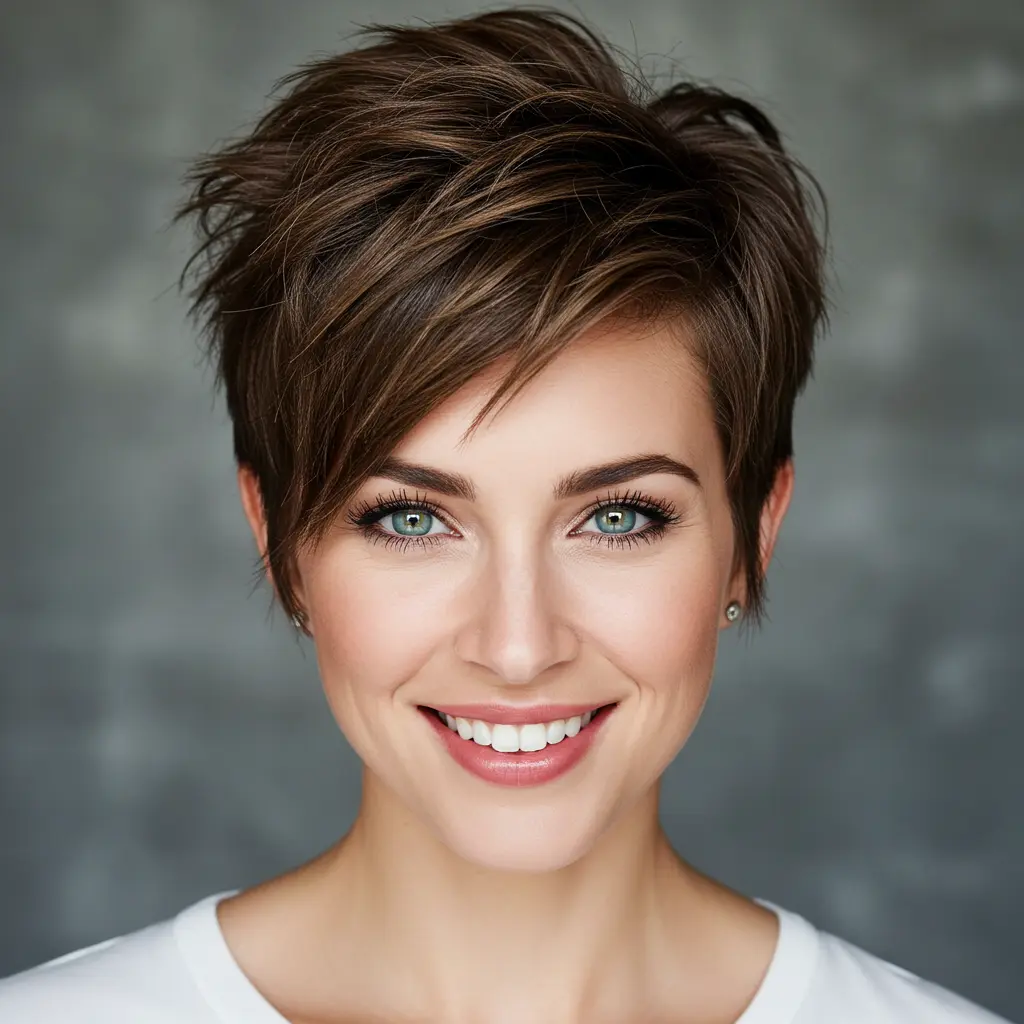 Youthful Pixie Bob Haircut