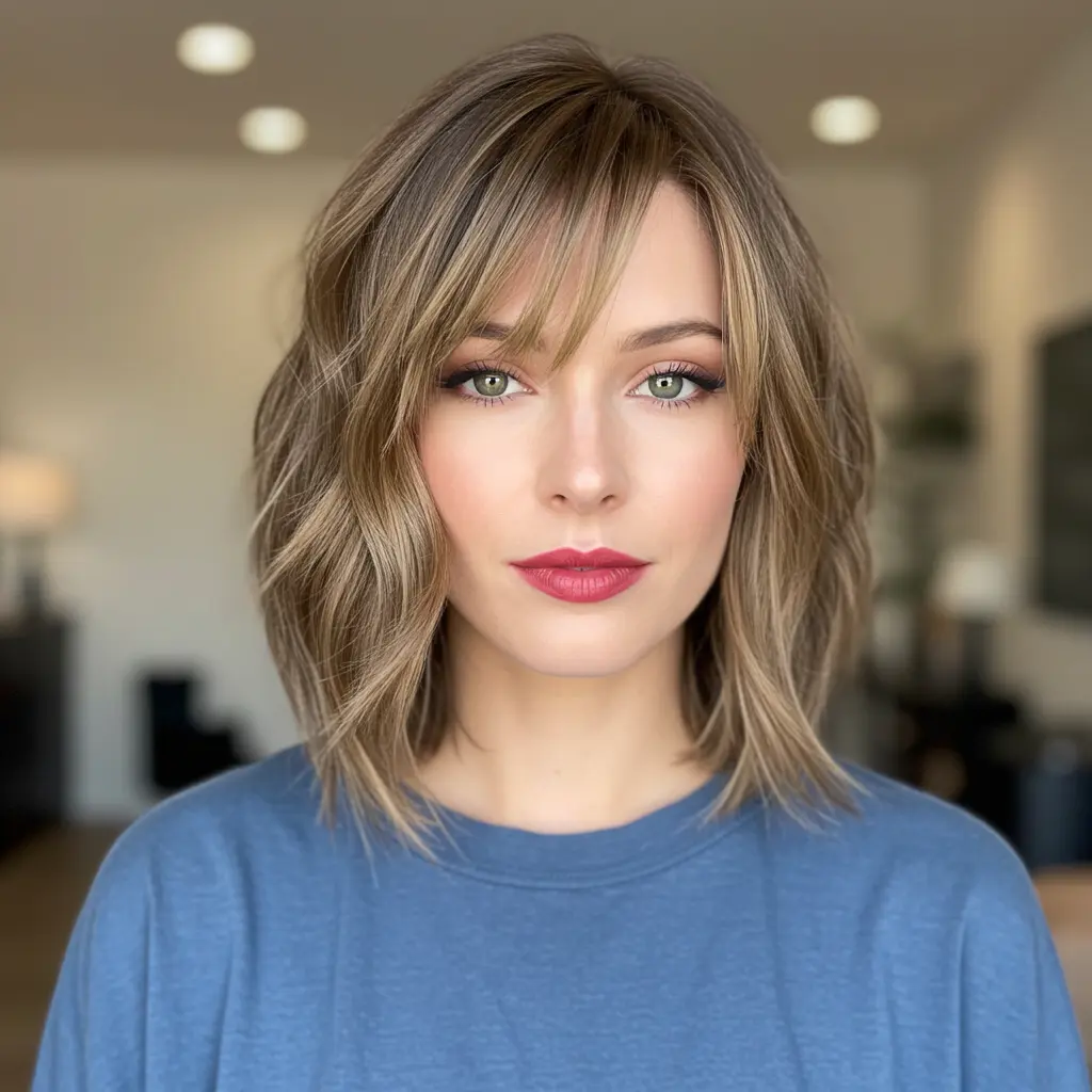 #5 Low Maintenance French Lob Haircut With Layers