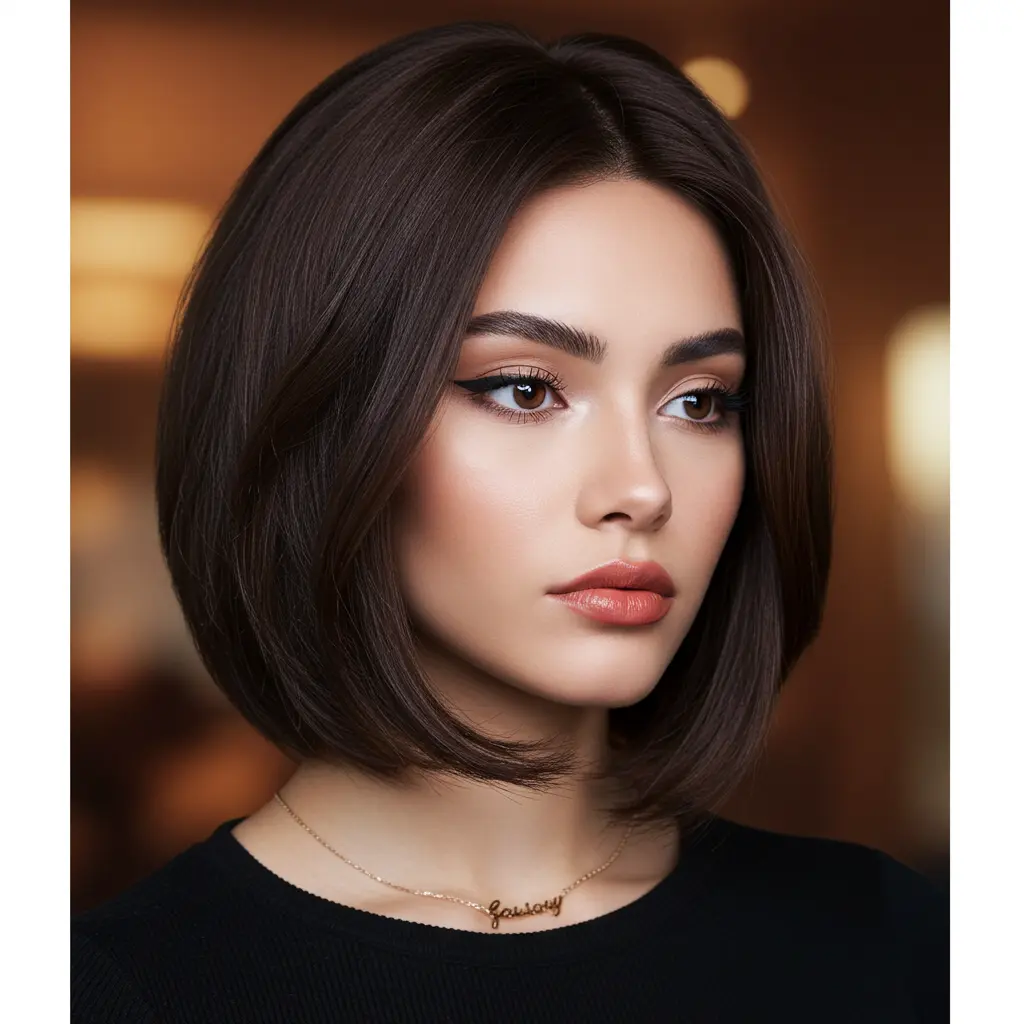 #6 Chin Length Choppy Bob For Volume Boost