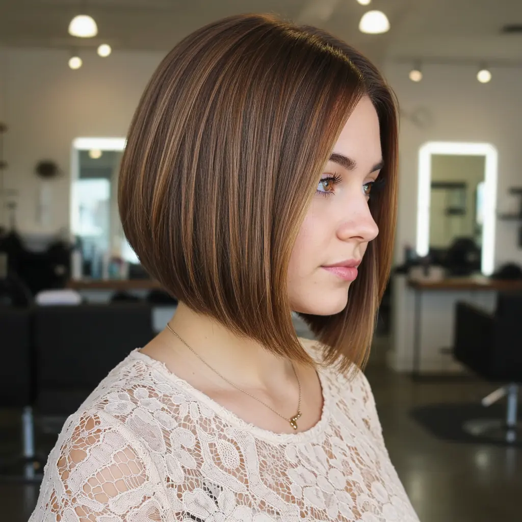 Eye-Catching Inverted Bob