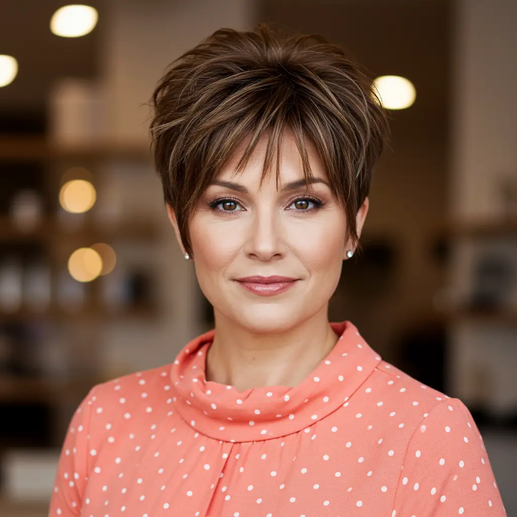 #7 Extra Short Pixie With Baby Bangs