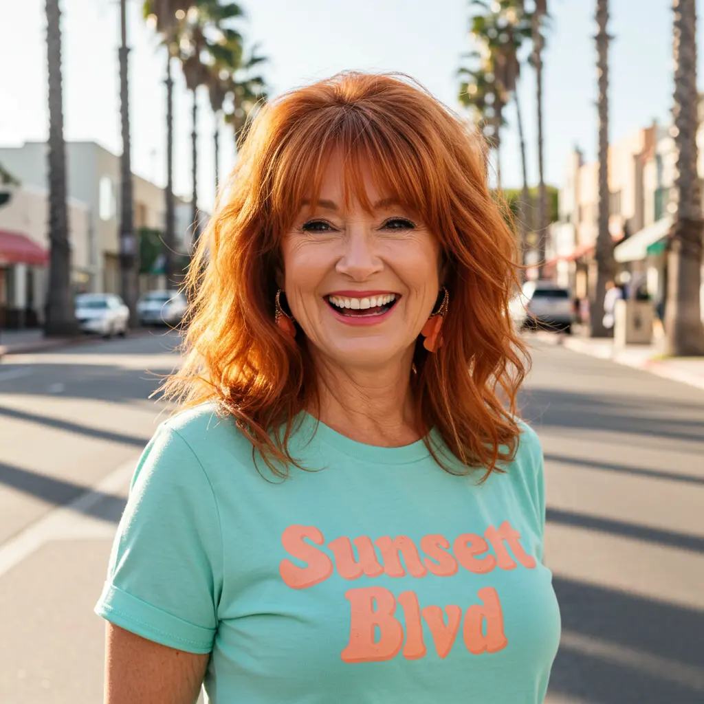 #8 90s Layered Hair with Bangs