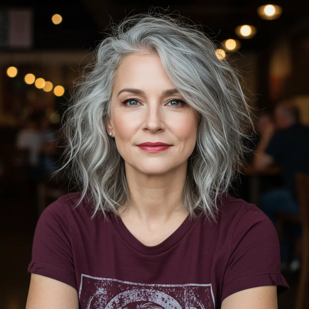 #9 Salt and Pepper Shag With Movement