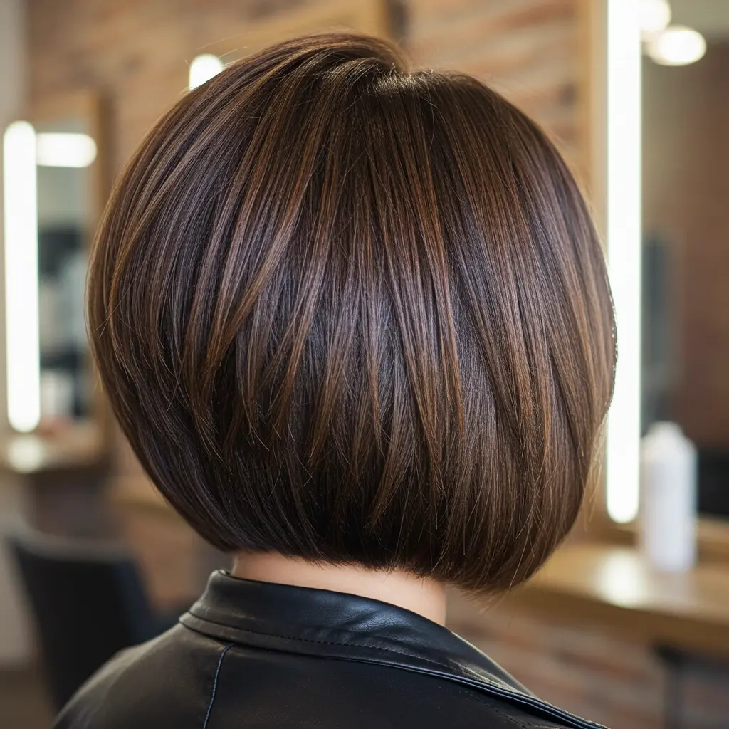 #9 Choppy Layered Bob For Dynamic Movement