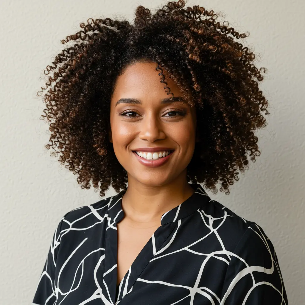 Defined Short 4A Curly Hair for Bounce