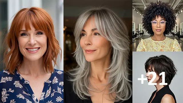 21 Best Wolf Cuts for Women Over 40 to Rock Right Now