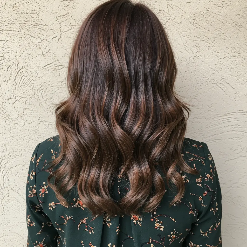 #1 Long Layers With Face Framing For Thick Wavy Hair