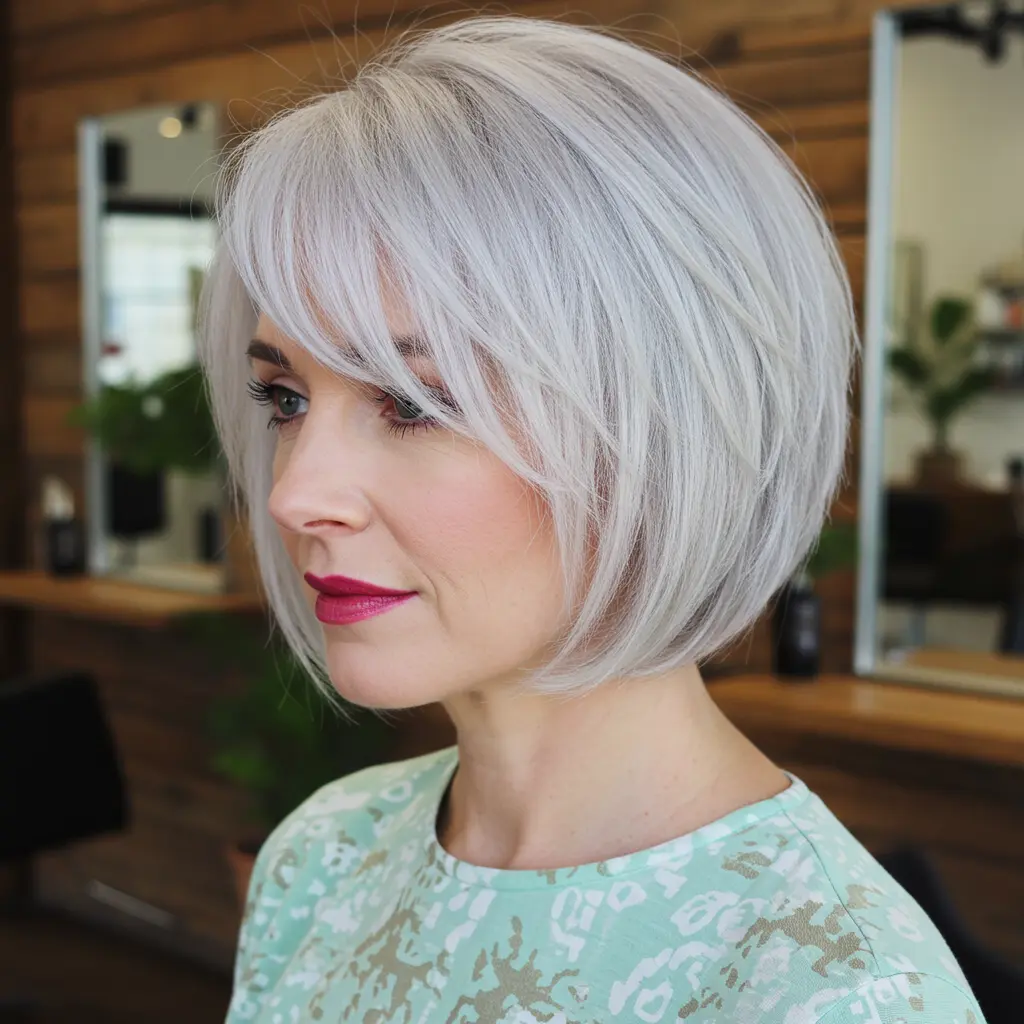 #11 Chic Bob with Wispy Bangs