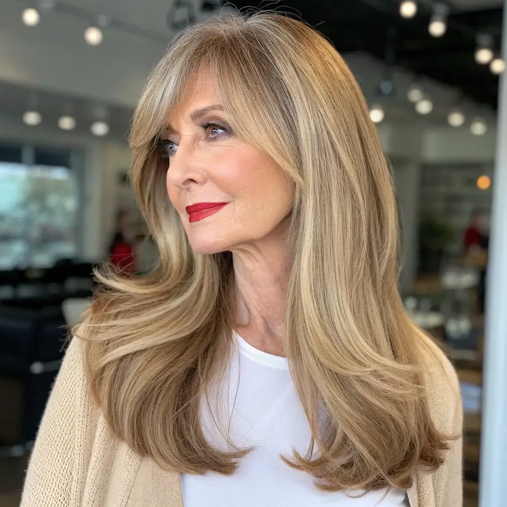 #11 Soft Caramel Long Straight Hair