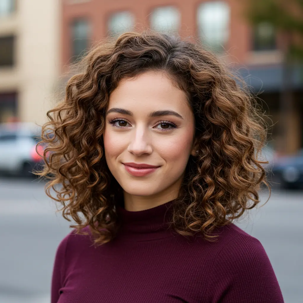 #12 Soft Pecan Shoulder Curls