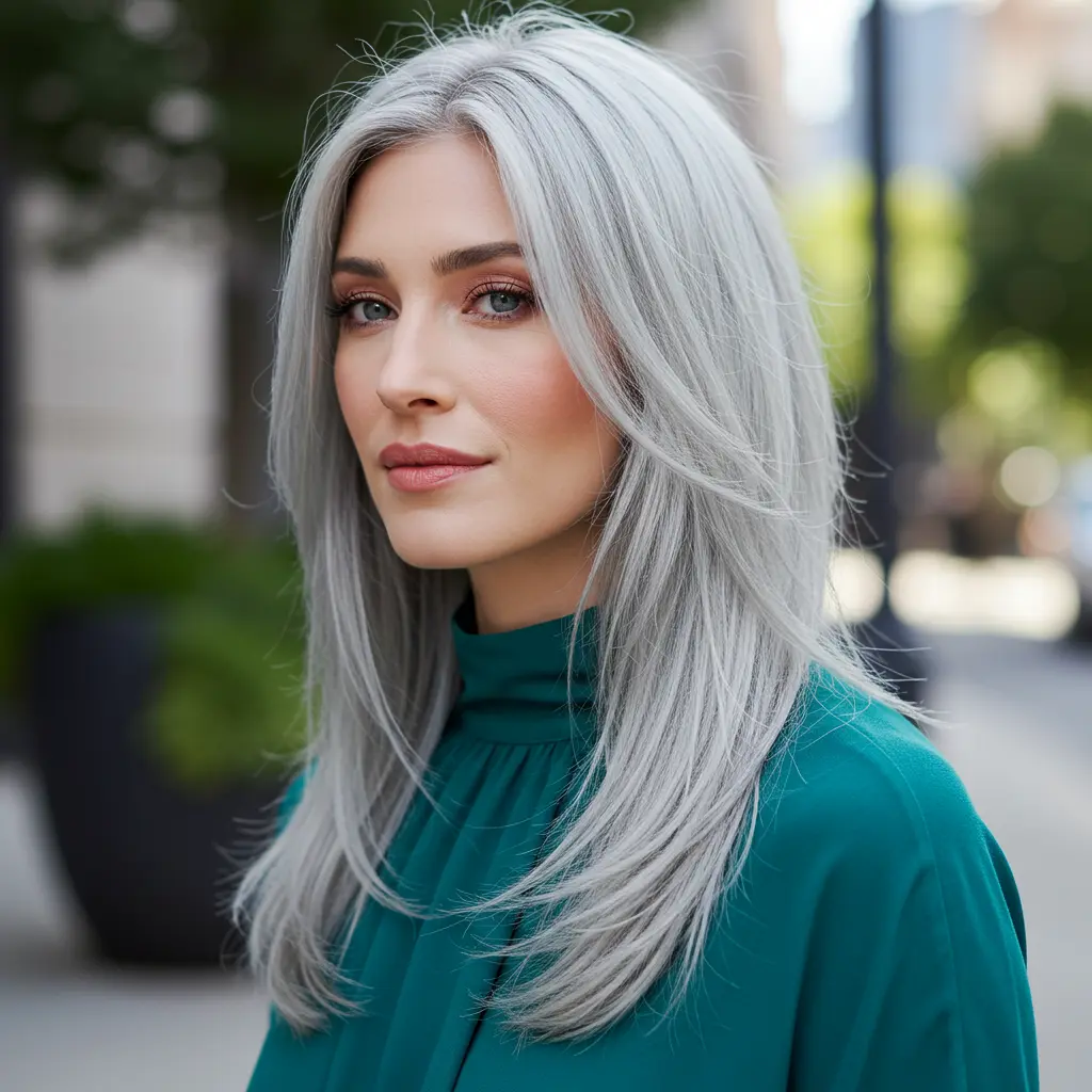 #13 Face Framing Butterfly Haircut For Long Hair