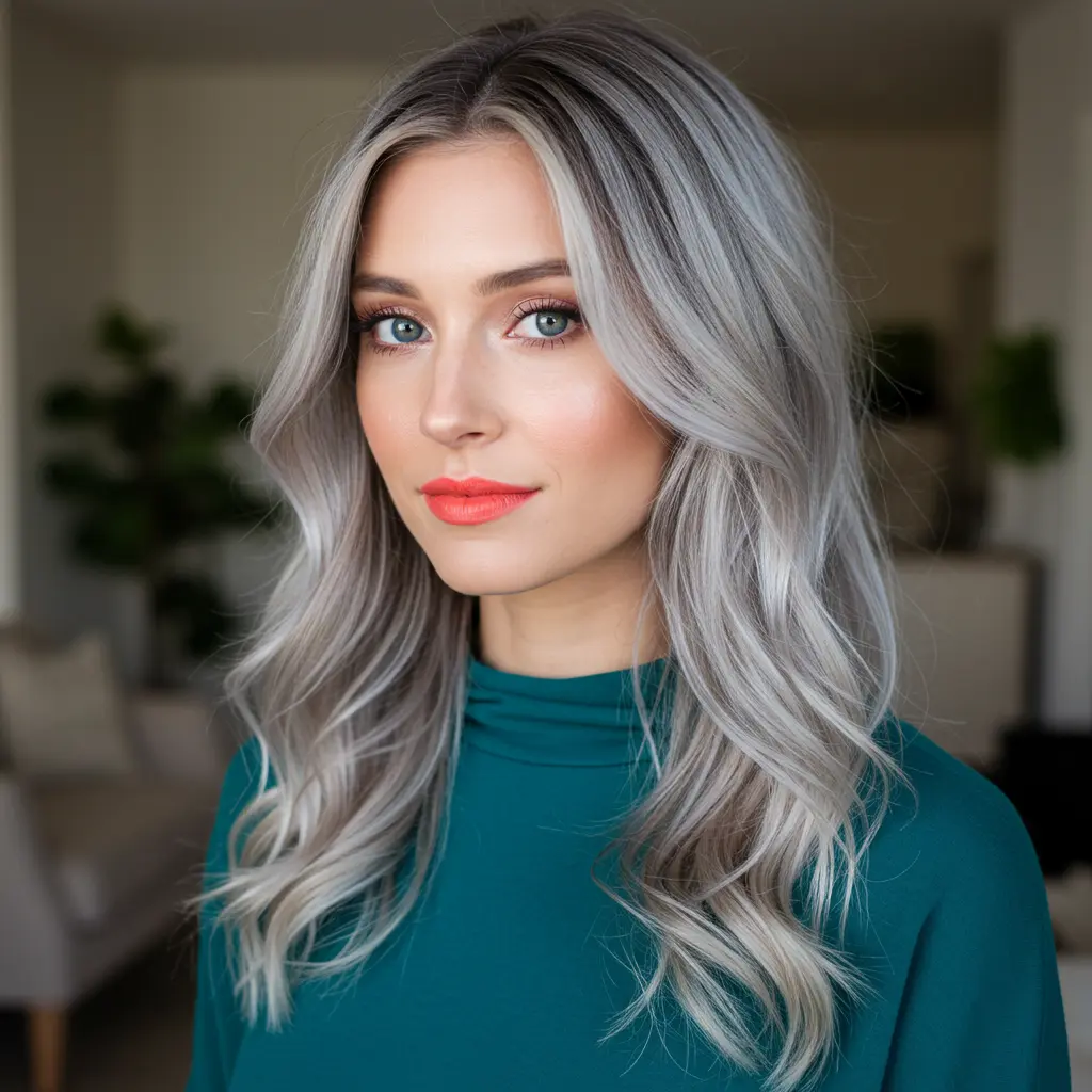 #15 Textured Layers For Long Fine Hair