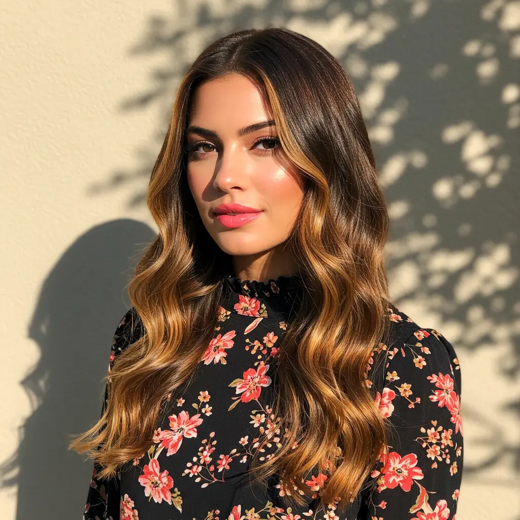 #16 Loose Beach Waves For Thick Long Hair