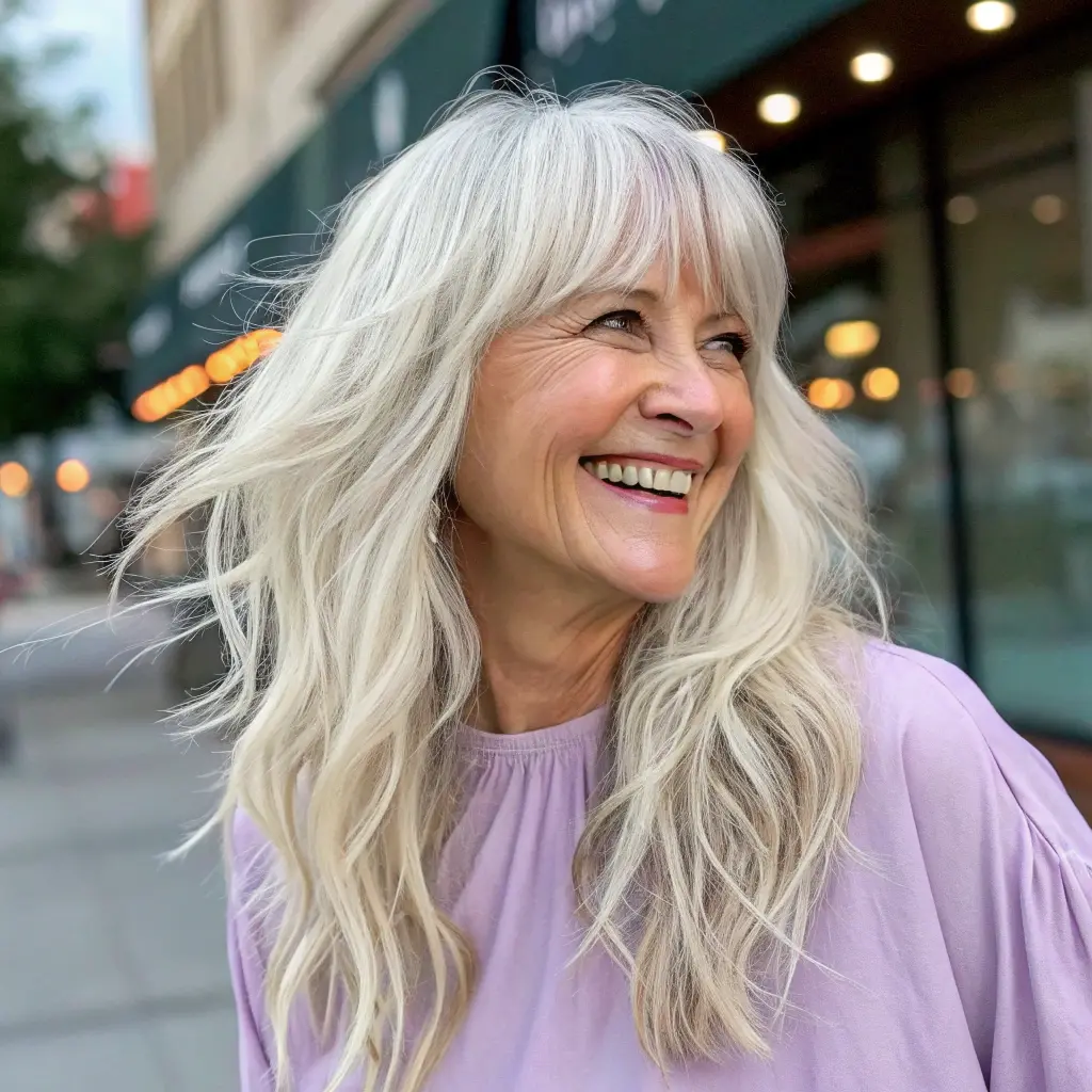 #19 Wispy Bangs With Layers