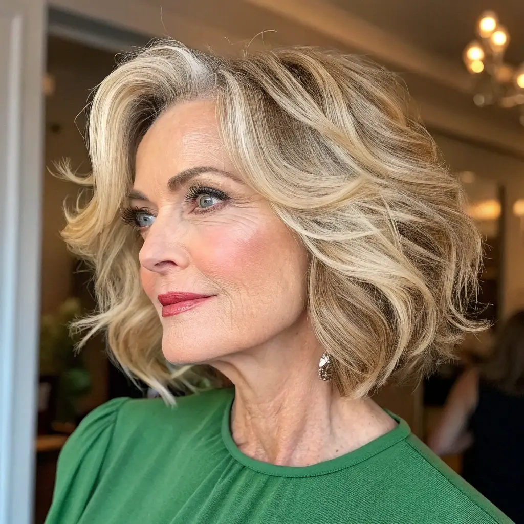 #20 Sassy Side Part for Playful Texture