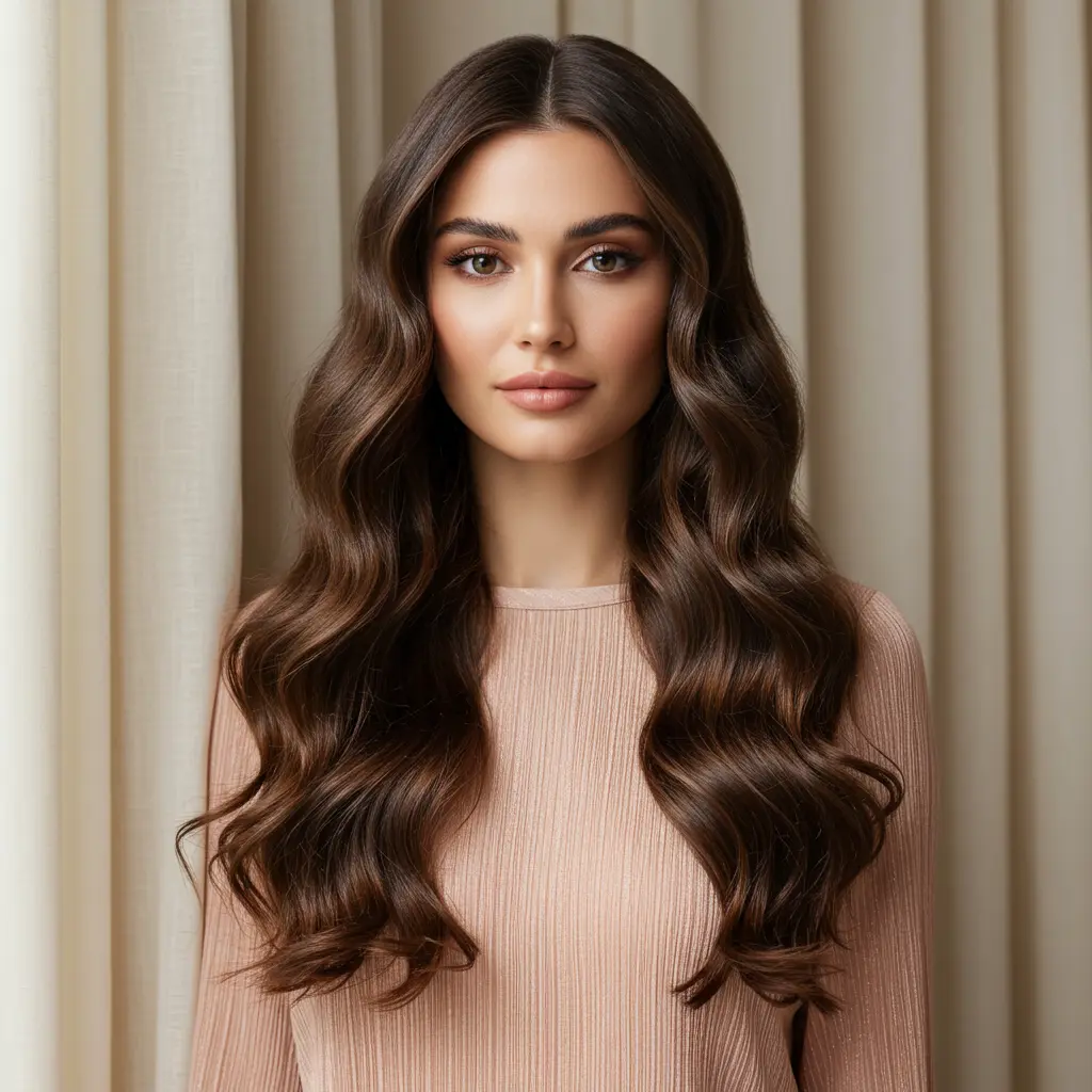#5 Soft Layers For Long Thick Wavy Hair