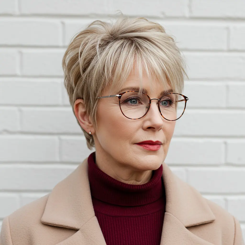 #10 Textured Crop With Choppy Layers