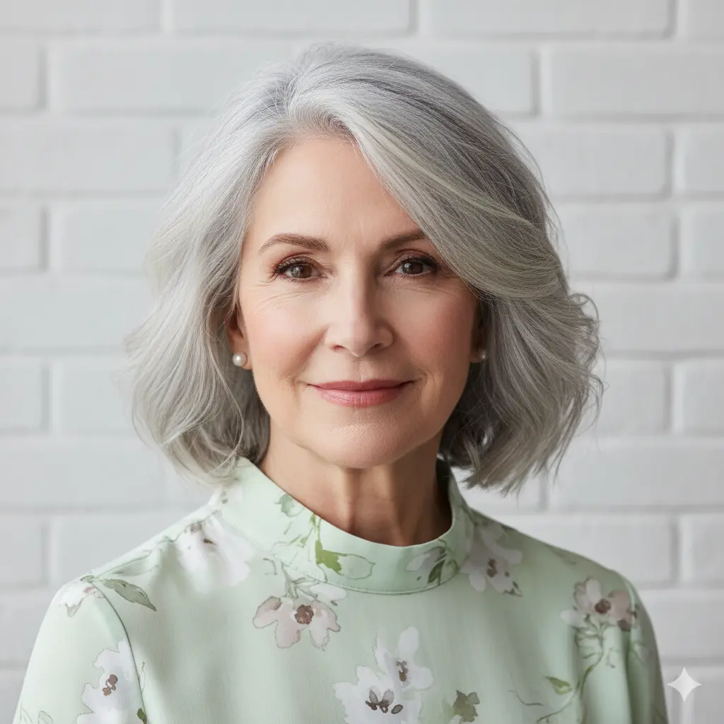 #12 Wavy Shoulder Length Bob