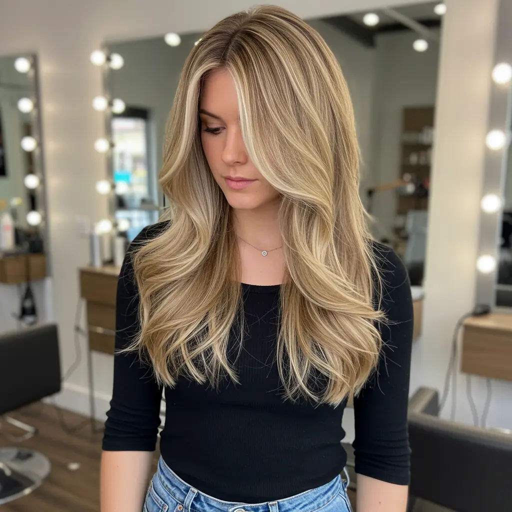 #13 90s Blowout with Long Layers