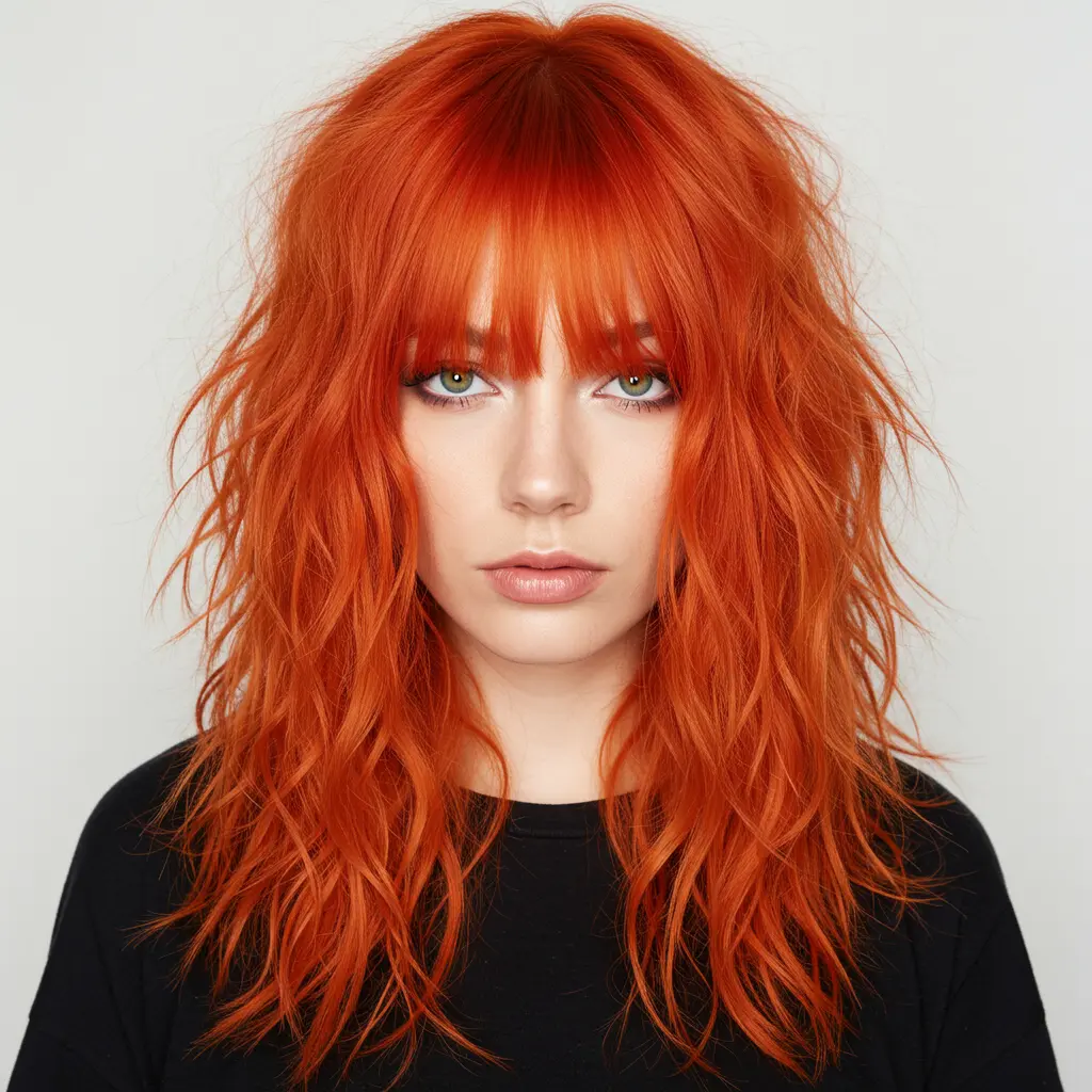 #14 Bright Copper Shaggy Wolf