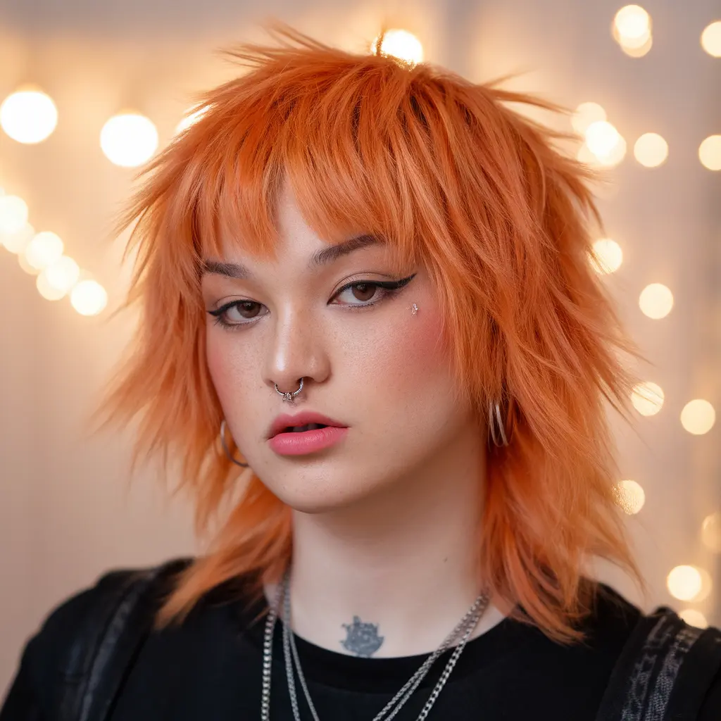 #2 Bright Copper Shaggy Wolf