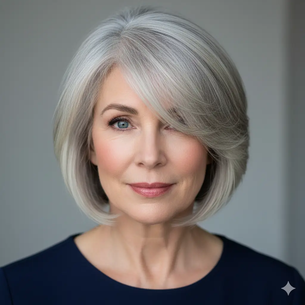 #21 Jaw-Length Graduated Layered Bob