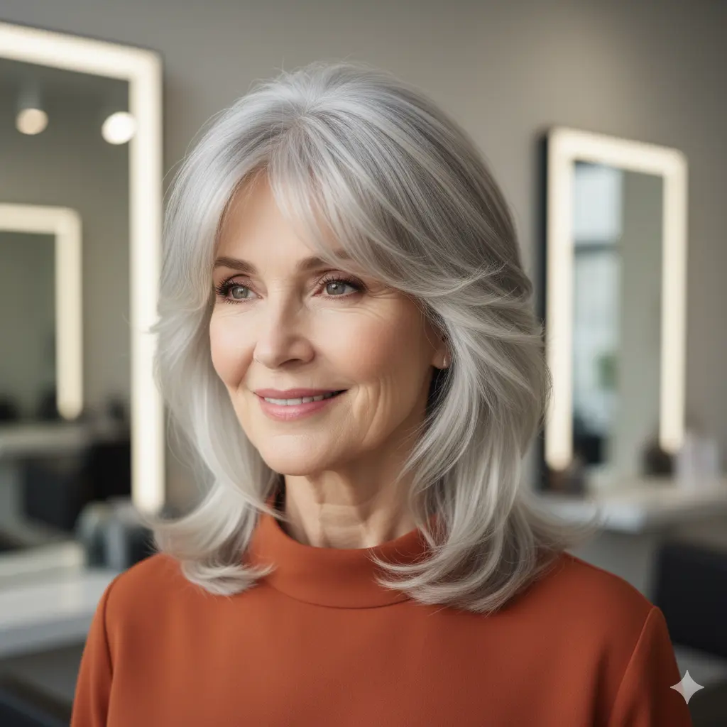 #23 Classic Mid Length Shag Cut