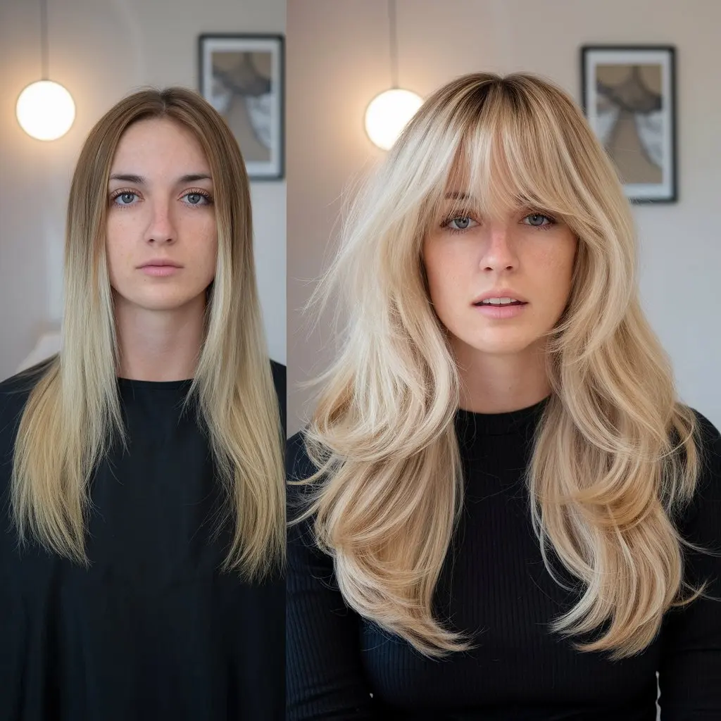 Carved Out Shag with Curtain Fringe