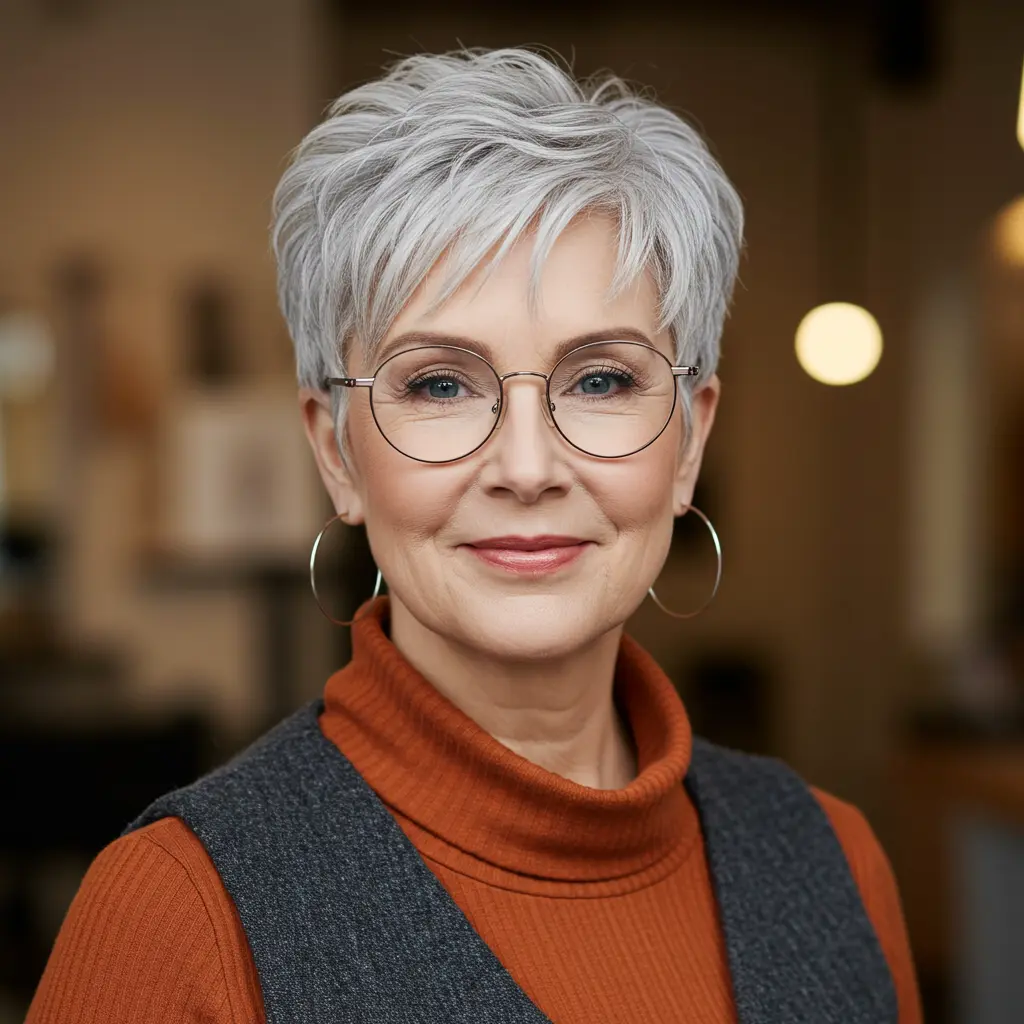 #4 Short Pixie With Volumizing Crown Layers