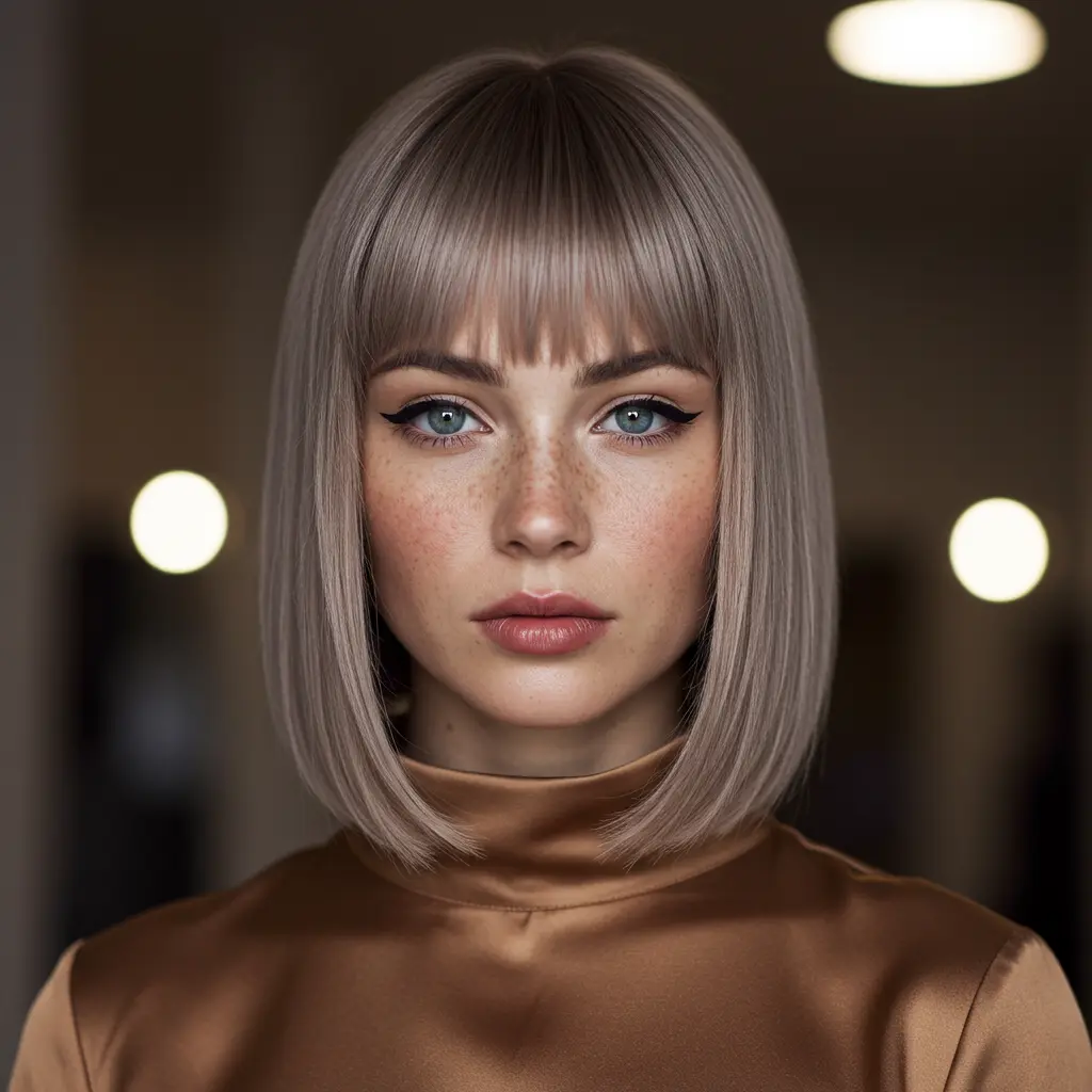 #4 Medium Layered Geo Bob