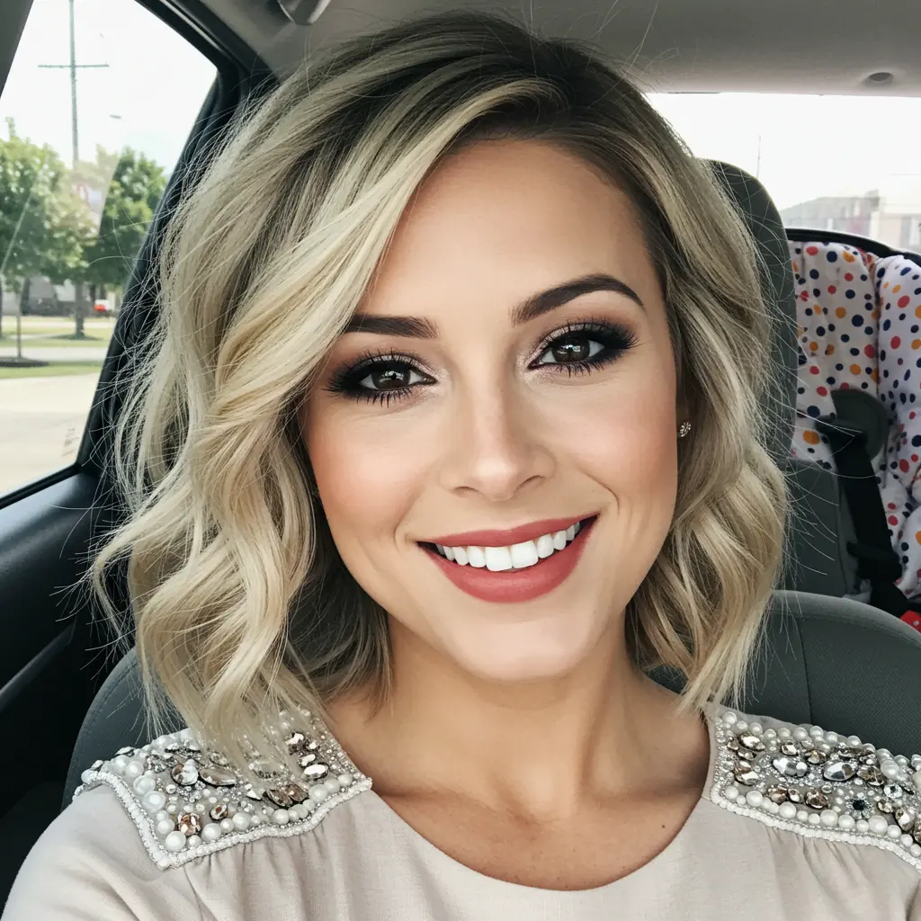 #7 Shoulder-Length Curled Ends