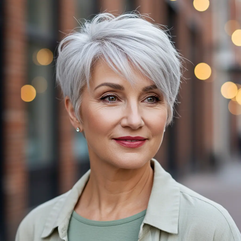 #8 Bixie Cut With Choppy Texture