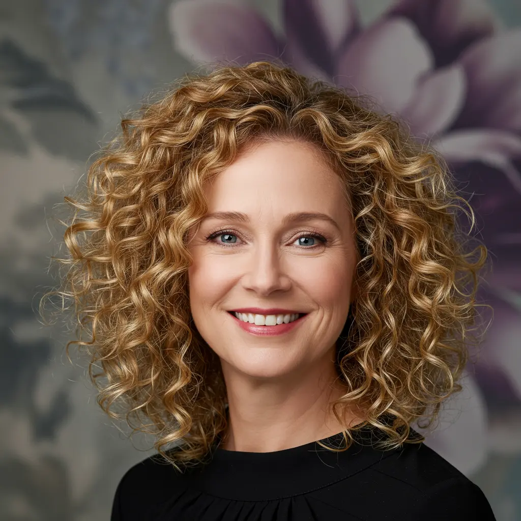 #9 Tight Medium Blonde Ringlets