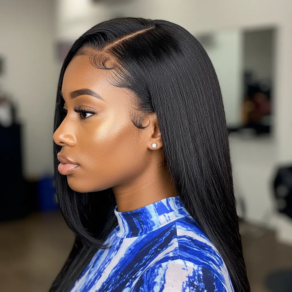 #9 Half-Up Flip Style with Space Buns