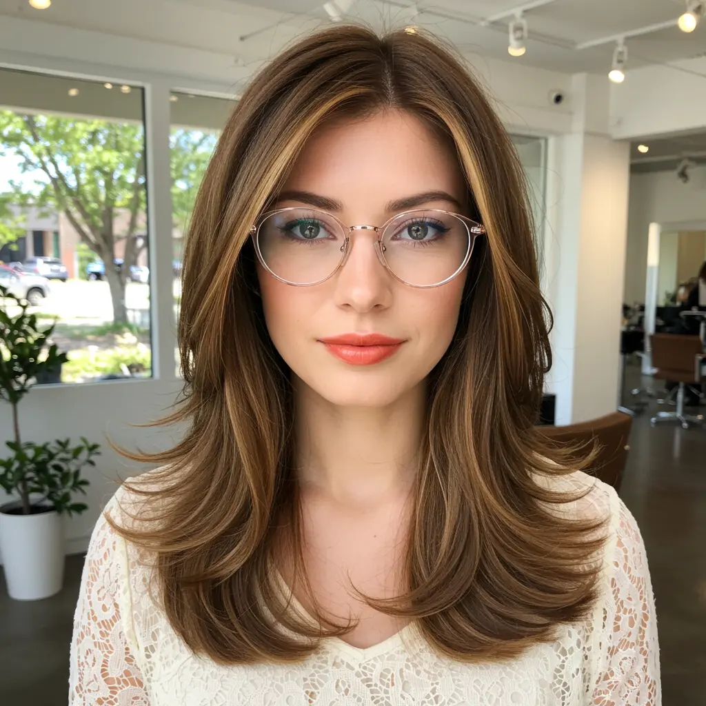 #4 U-Cut With Long Face Framing Layers