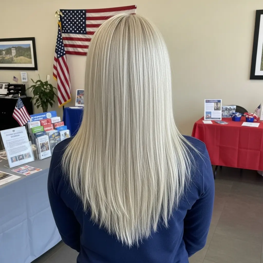 #7 Jagged for Waist-Length Hair