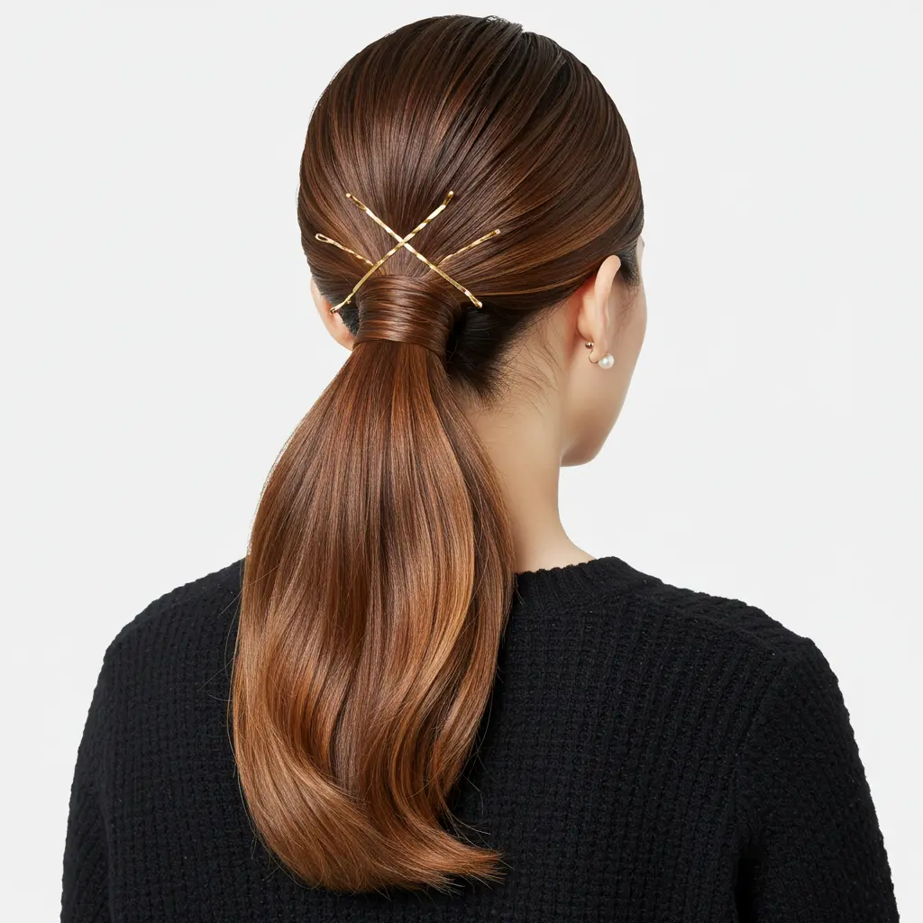 #8 Sleek Ponytail